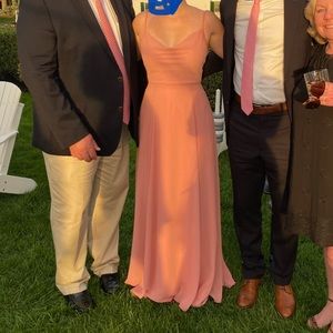 Amsale Harriett Bridesmaid dress, color: rose